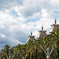 Above the Trees of Parc de la Ciutadella